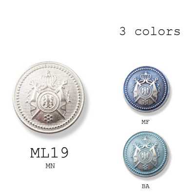 ML-19 Botón de metal italiano
