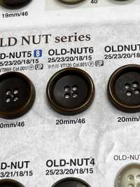 OLD-NUT6 Botones En Forma De Nuez Para Chaquetas Y Trajes[Botón] IRIS Foto secundaria