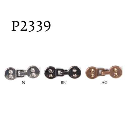 P2339 GAFFORELLI corchete redondo con strass