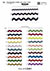 SIC-3113 Cinta de galón zigzag a rayas