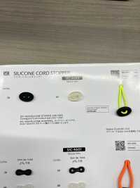 SIC-4600 Tapón De Silicona Para Cordón / 2 Mm 3 Mm Uso Combinado[Hebillas Y Anillo] SHINDO(SIC) Foto secundaria