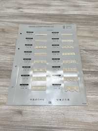 SIC-7326 Puntilla Torsión Algodón Orgánico/ 15mm[Cordón] SHINDO(SECRETO) Subfoto