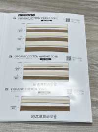 SIC-9603 Cordón Plano Algodón Orgánico[Cordón De Cinta De Cinta] SHINDO(SECRETO) Subfoto