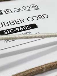 SIC-9605 Cordón De Caucho De Algodón Orgánico[Banda Elástica] SHINDO(SECRETO) Subfoto