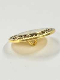 914 Botones Metálicos Dorados Fabricados En Japón Para Trajes Y Chaquetas[Botón] Subfoto