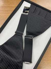 CM-620 Fajín De Seda Con Lunares Negros Brillantes[Accesorios Formales] Yamamoto(EXCY) Subfoto