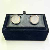 G-3-C Gemelos Formales, Madreperla Concha Plata Octagonal[Accesorios Formales] Yamamoto(EXCY) Subfoto