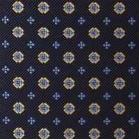 HVN-34 VANNERS Corbata Usada Textil Estampado Pequeño Azul Marino[Accesorios Formales] Yamamoto(EXCY) Foto secundaria