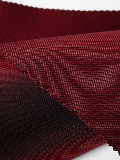 S-302 Yamanashi Fujiyoshida Tejido formal con patrón de piqué fino, rojo vino