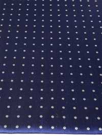 S-602 Yamanashi Fujiyoshida Patrón De Puntos Textil Formal Azul Yamamoto(EXCY) Foto secundaria