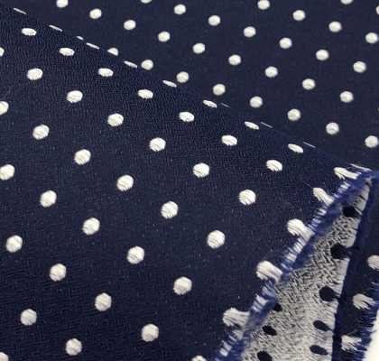 S-972 Tejido formal con estampado de puntos Yamanashi Fujiyoshida