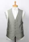 V-01 Chaleco Formal Gris Claro Poliéster