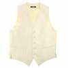 VANNERS-V-011 VANNERS Chaleco formal pata de gallo oro champán