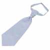 YT-27 Corbata ascot jacquard hecha en Japón (corbata europea) con patrón de cuadros azul sax