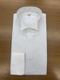 クレリックシャツ Camisa Formal Clerical A Rayas Con Cuello De Ala[Accesorios Formales] Yamamoto(EXCY) Foto secundaria