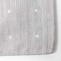 VCF-29 VANNERS Tejido Usado Pañuelo De Bolsillo Estampado De Puntos Jacquard Tipo Denim Gris Hielo[Accesorios formales] Yamamoto(EXCY) Más fotos