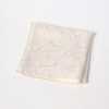 VCF-40 Pañuelo de bolsillo de tela VANNERS, estampado paisley, blanco champán