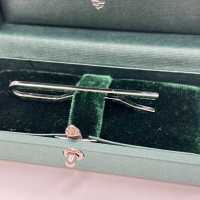 CO-T01-SI Pasador De Corbata Fino CODIS MAYA Plata[Accesorios Formales] CODIS MAYA Subfoto