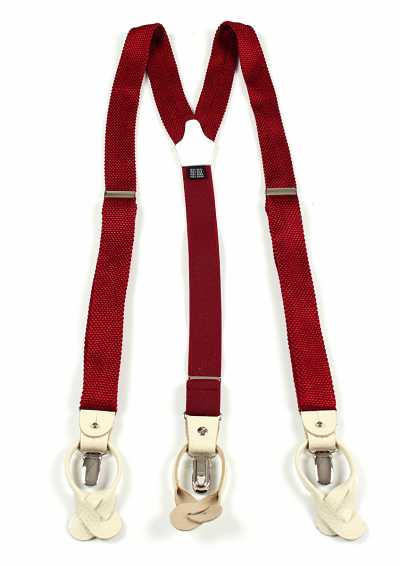 VAR-M3 BRETELLE&BRACES Tirantes de punto tricot