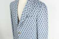 GXPSJ1 Chaqueta Individual Blue Lattice Con Textil Pentagono[Productos De Ropa] Yamamoto(EXCY) Foto secundaria