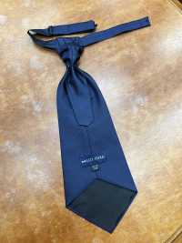 YT-304 Corbata Ascot De Seda Nacional (Corbata Euro) Patrón Pequeño Azul Marino[Accesorios Formales] Yamamoto(EXCY) Foto secundaria