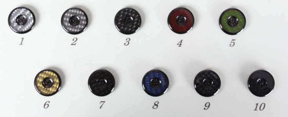 ファイバー Botones de poliéster de fabricación japonesa para trajes y chaquetas