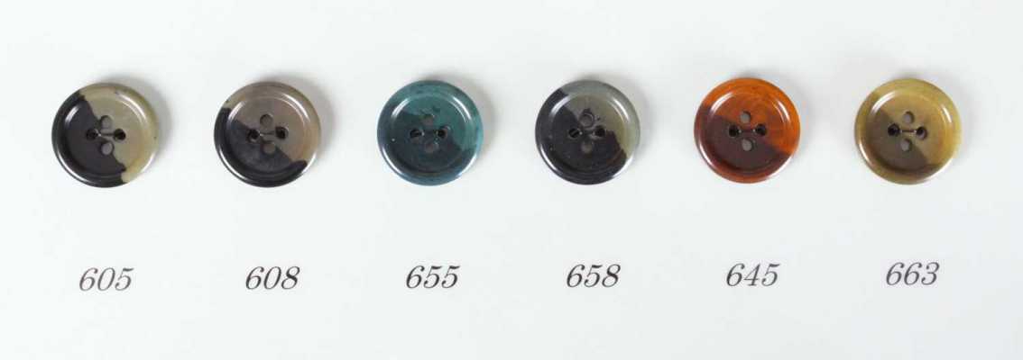 42150 Botones de nuez auténtica fabricados en Italia para trajes y chaquetas