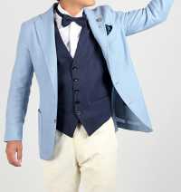 LV-1 Chaleco De Lino Doméstico Azul Marino[Accesorios Formales] Yamamoto(EXCY) Subfoto