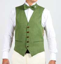 LV-3 Chaleco De Lino Doméstico Verde[Accesorios Formales] Yamamoto(EXCY) Subfoto