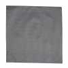 CF-02 Pañuelo de bolsillo jacquard de poliéster gris