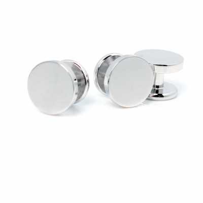CU925-1G-S EXCY LEGEND Juego de pendientes de plata pura planos