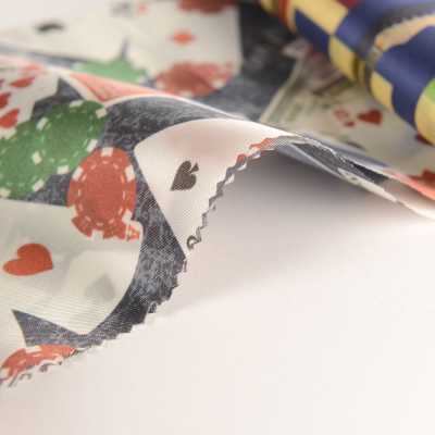 URJ-018 Hecho En Italia Cupra 100% Forro De Impresión Naipes De La Serie Casino[Recubrimiento] TCS Subfoto