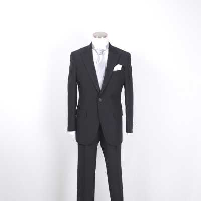 EFW-BKS Italia CHRRUTI Textil Usado Vestido Formal Traje Negro[Productos De Ropa] Yamamoto(EXCY) Foto secundaria