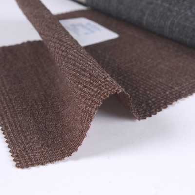 EMD3930 Natural Stretch Line Activa 2 Way Stretch Seersucker Marrón[Textil] Fábricas De Lana Miyuki Más fotos