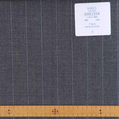 EME3354 Ropa De Verano Japonesa Sharick Series Juncourt Striped Grey[Textil] Miyuki Keori (Miyuki) Foto secundaria