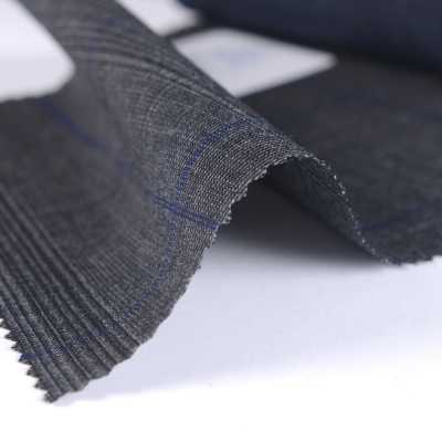 EME3391 Ropa De Verano Japonesa Sharick Series Juncourt Glen Check Panel Gris X Azul[Textil] Miyuki Keori (Miyuki) Foto secundaria
