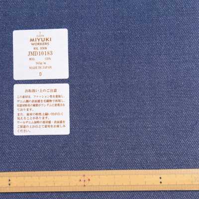 JMD10183 Trabajadores Ropa De Trabajo De Alta Densidad Tejida Lana Denim Azul[Textil] Miyuki Keori (Miyuki) Foto secundaria