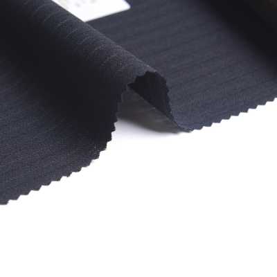 JMD10076 Activa Collection Tejido Elástico Natural Resistente A Las Arrugas Shadow Stripe Azul Marino[Textil] Miyuki Keori (Miyuki) Foto secundaria