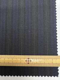 3ML1675 MIYUKI CREATIVE LANAVITA CLUB STRIPE Azul Marino[Textil] Miyuki Keori (Miyuki) Foto secundaria