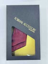 CT-510 Chal Lazo Cruzado Etiqueta Seda Vino Tinto[Accesorios Formales] Yamamoto(EXCY) Subfoto