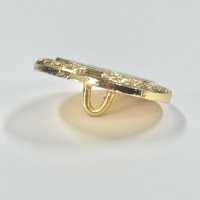 P16 Botones Metálicos Dorados Fabricados En Japón Para Trajes Y Chaquetas[Botón] Subfoto