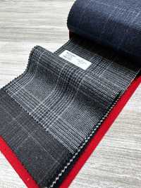 4MN1551 VARAIETES 3 CAPAS GLEN CHECK GRIS MEDIO[Textil] Fábricas De Lana Miyuki Subfoto