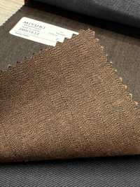 2MN1632 25AW SOLARO Sarga Marrón[Textil] Fábricas De Lana Miyuki Subfoto