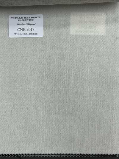 CNB2017 CANONICO Franela de lana estándar beige claro liso