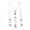 SR-WHITE SR-WHITE Tirantes EXCY blancos lisos 2 en 1 elásticos de 35 mm