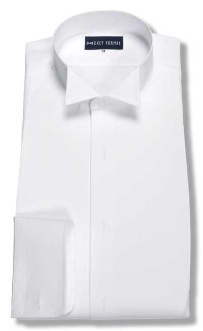 ST-103 Camisa con cuello alado y pechera