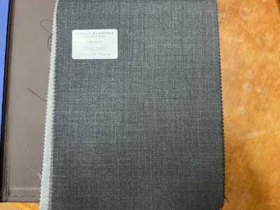 CANONICO Estándar Super120's gris liso