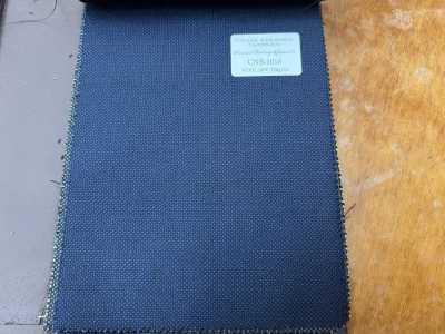 CANONICO Estándar Super110's PERENNIAL de ojo de pájaro azul marino