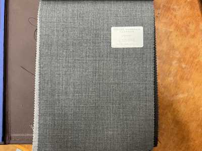 CANONICO Estándar Super 120's gris liso