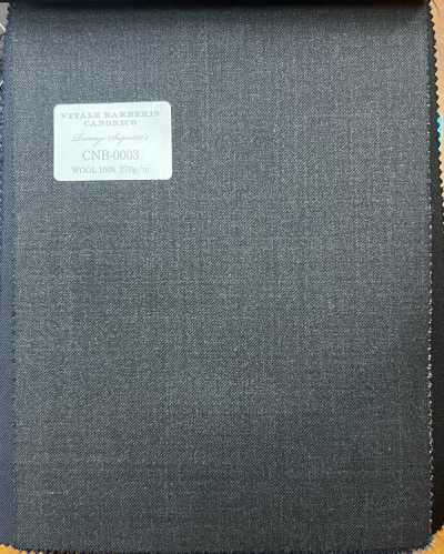 CANONICO de fibra corta Super150's REVENGE gris oscuro liso